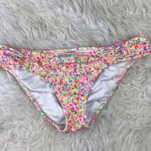Victoria Secret Swim Confetti Bikini Bottom Size S